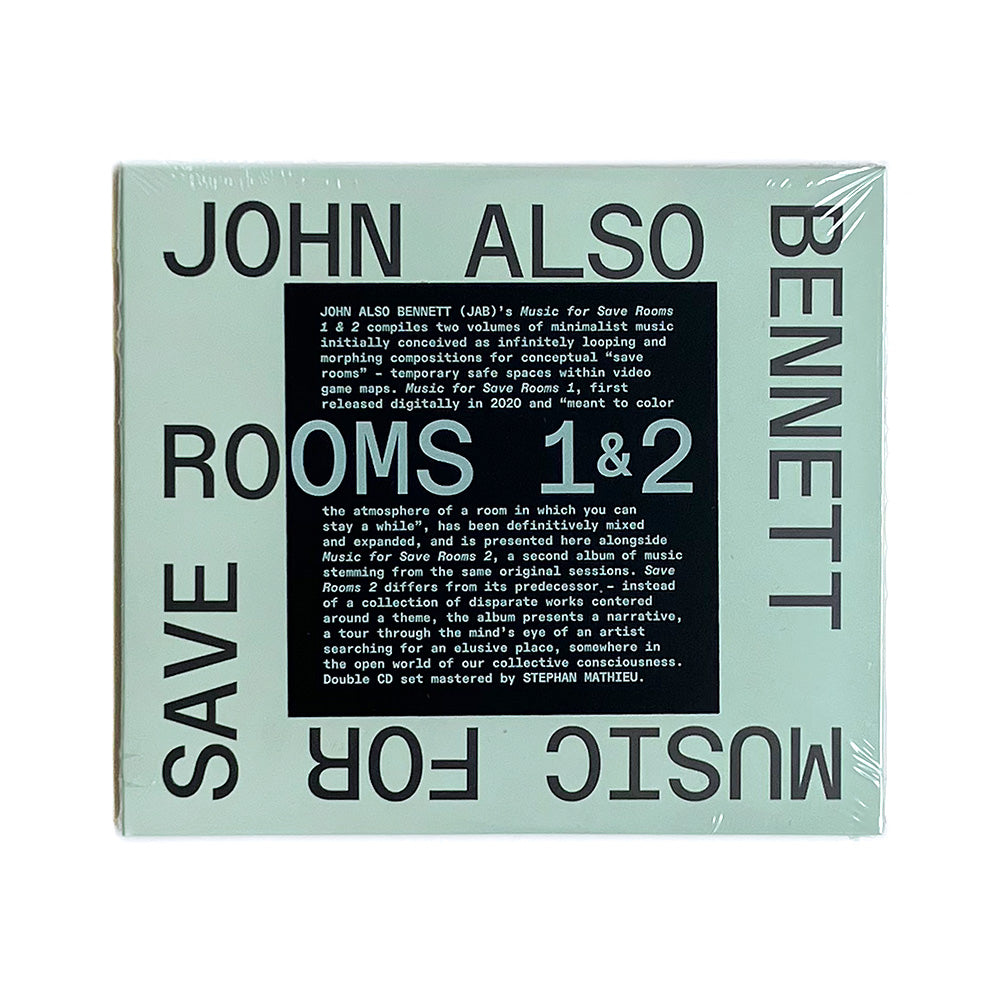 John Also Bennett - Music for Save Rooms 1&2 2CD – Oven Universe