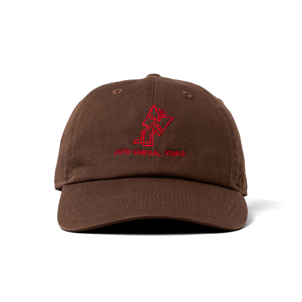 CAN CAN Book Logo Cap Brown - Can Can Press x FIFTH