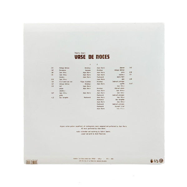 Vase de Noces (LP + BOOKLET)