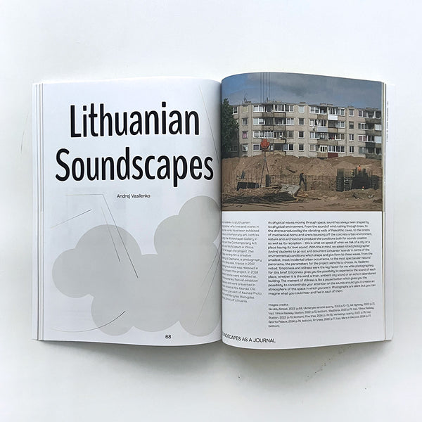 Soundscapes as a Journal