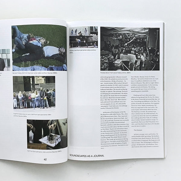 Soundscapes as a Journal