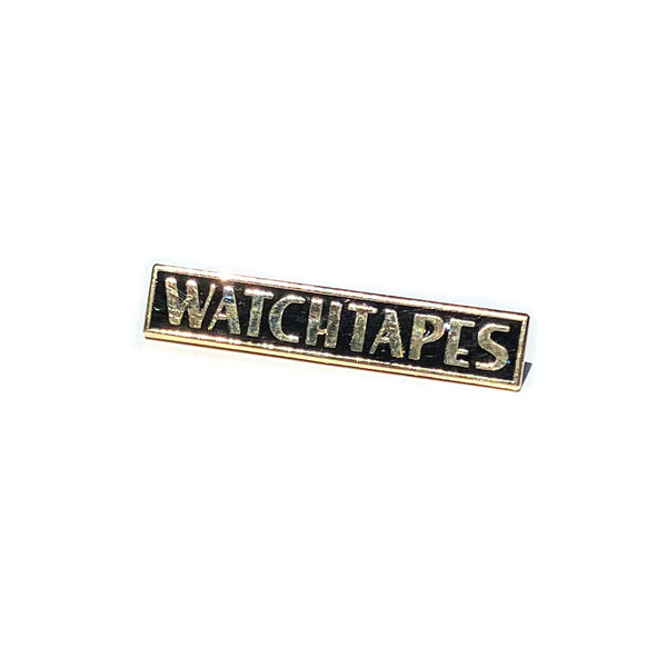 WATCHTAPES BAR PIN