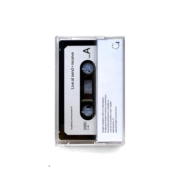 Graphical: Live Document 01 / Daniel Majer - Live at send + receive (CS)