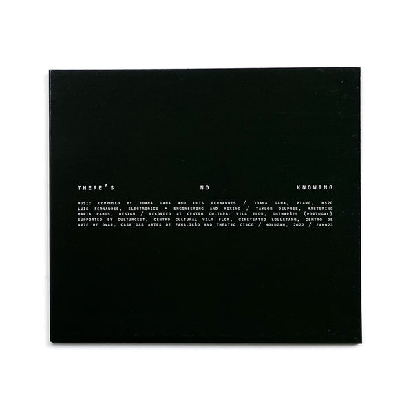 There's no knowing (CD)