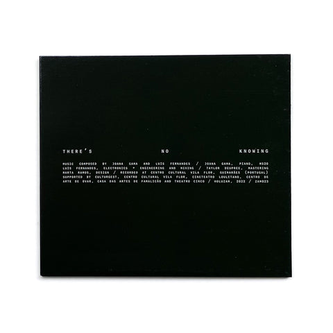 There's no knowing (CD)