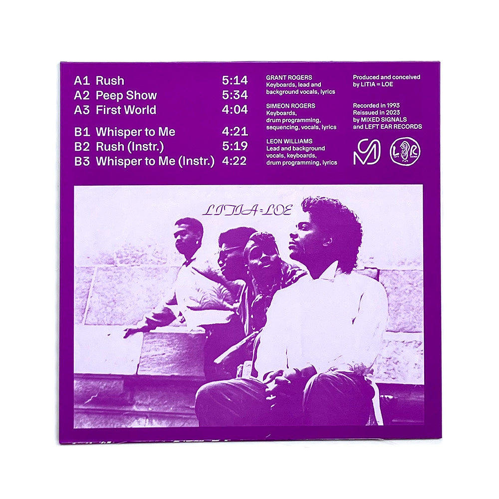 LITIA-LOE - Life Love Dance LP - Left Ear Records/ Mixed
