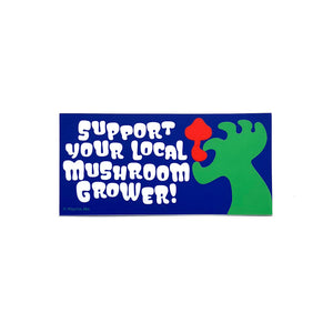 Mushroom Grower Sticker