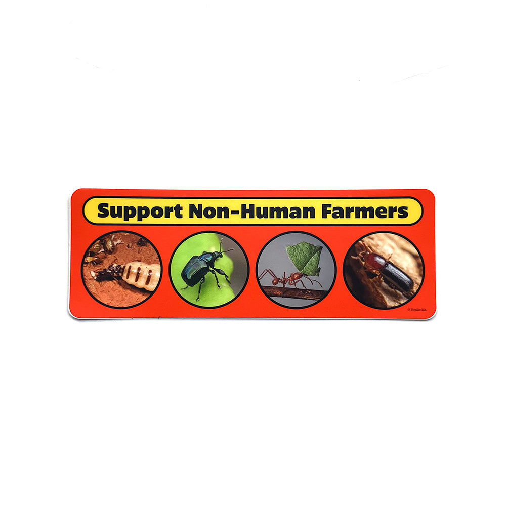 Non-Human Farmers Sticker