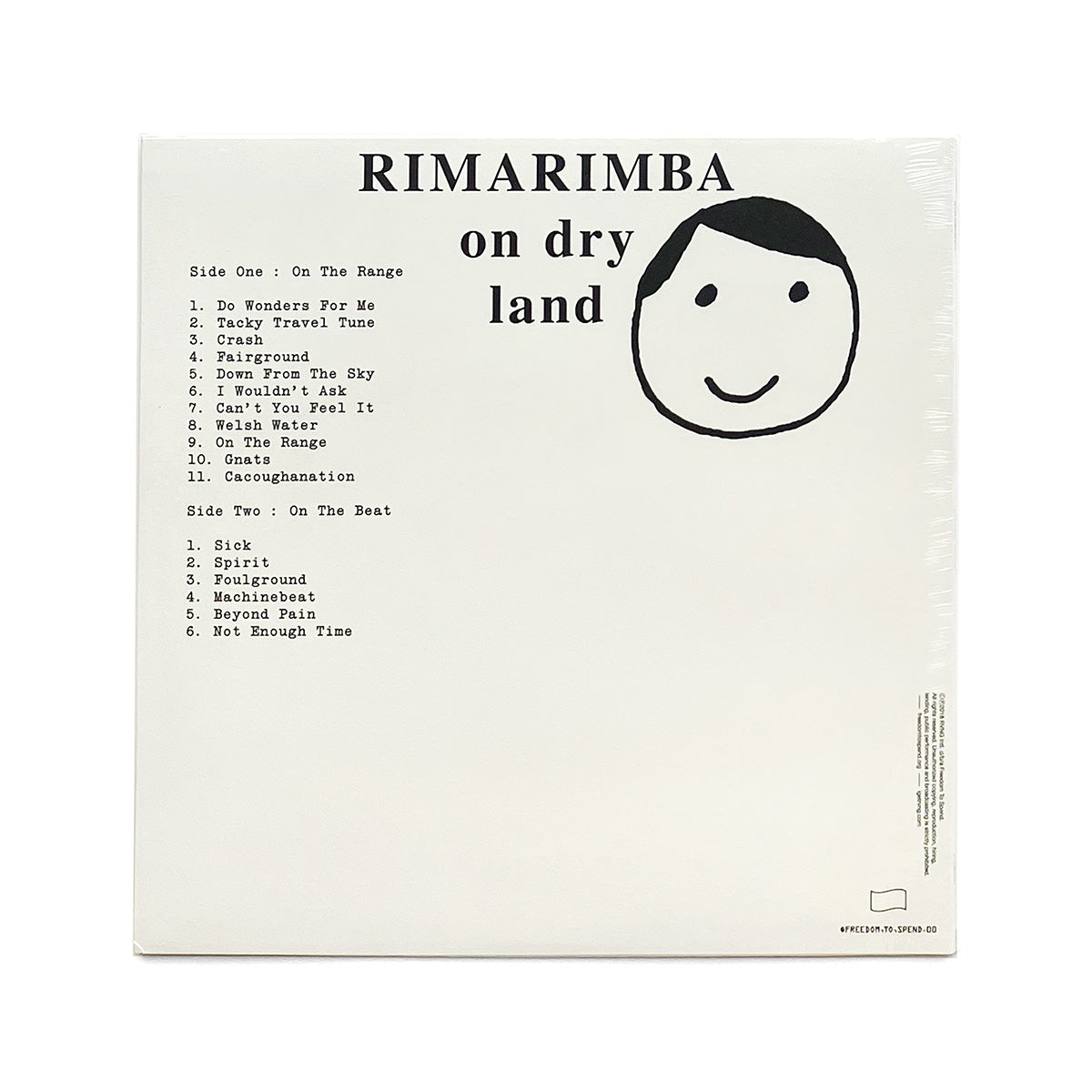 Rimarimba - On Dry Land (LP) - Freedom To Spend – OVEN UNIVERSE