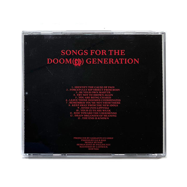 SONGS FOR THE DOOM(ED) GENERATION