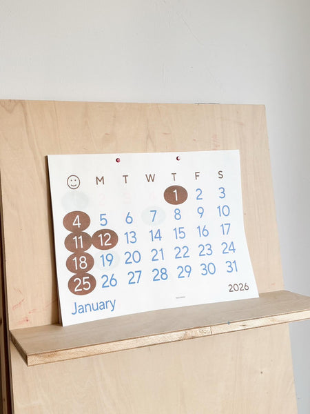 Happy Sunday Calendar 2026