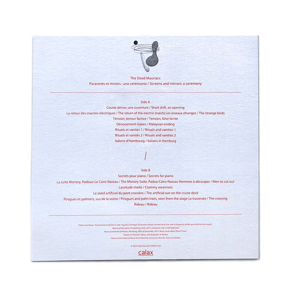 Paravents et miroirs, une ceremonie (LP+Booklet)