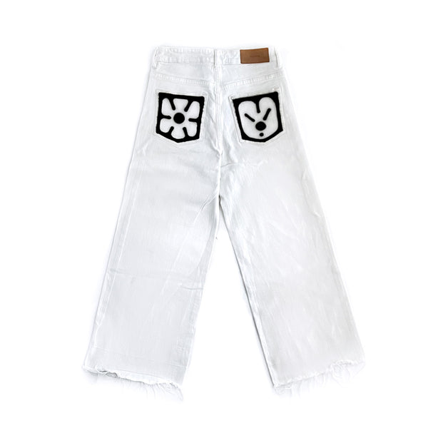 Stack Jeans 01 (High Waist-Denim-Culotte Pants)