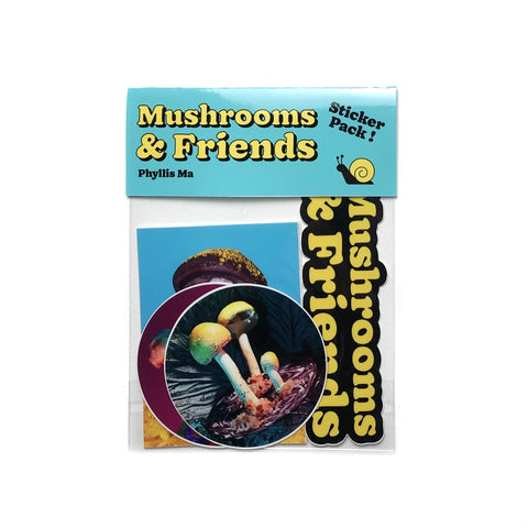 Mushrooms and Friends Sticker Pack